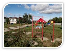Детские игровые площадки
Предназначены для прогулок, игровой, трудовой и двигательной деятельности детей
Приспособлены для использования инвалидами и лицами с ОВЗ